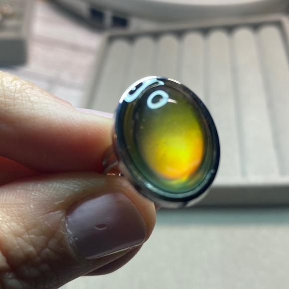 Color Changing Oval Mood Ring - Picture 2 of 5